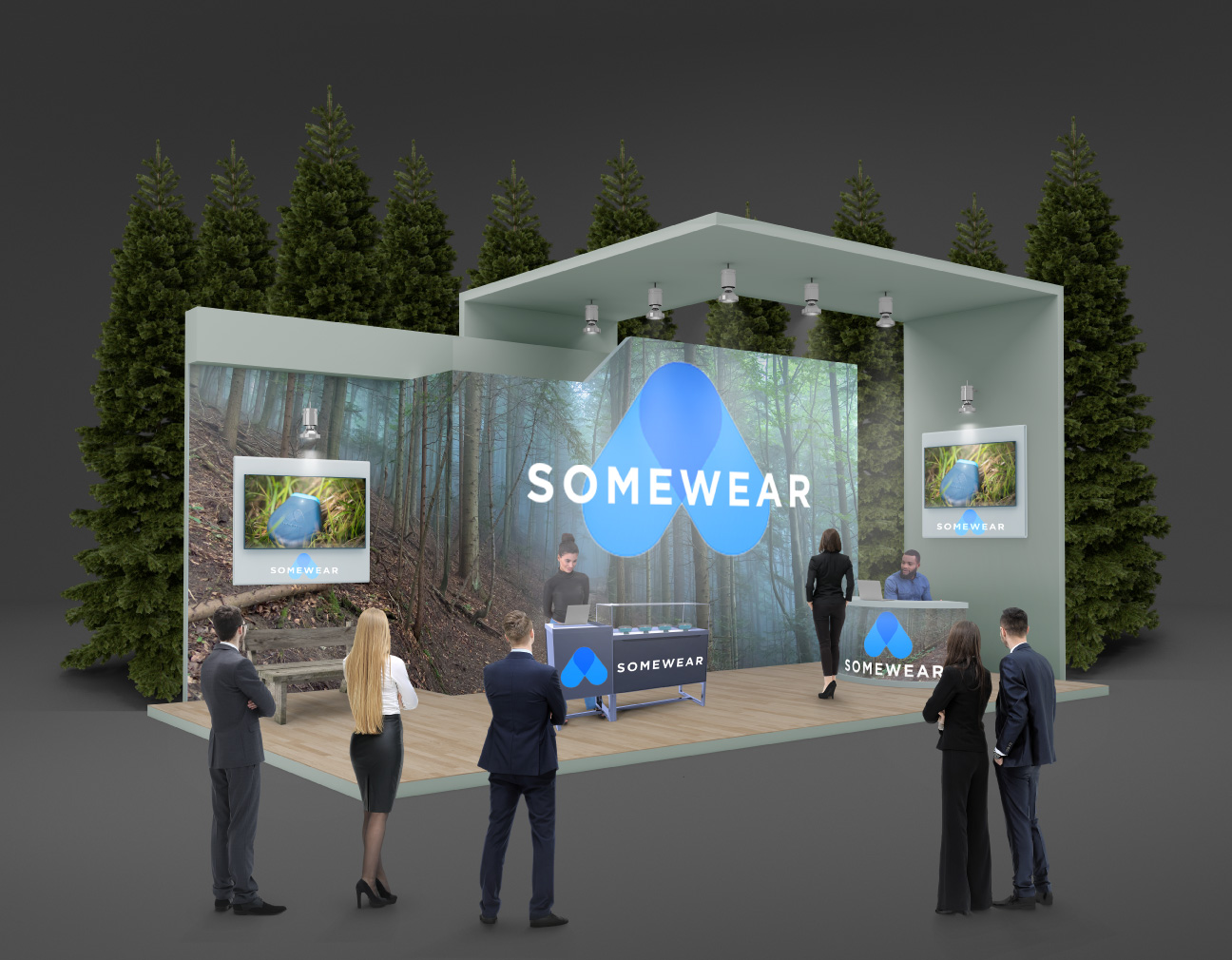 Somewear tradeshow booth design